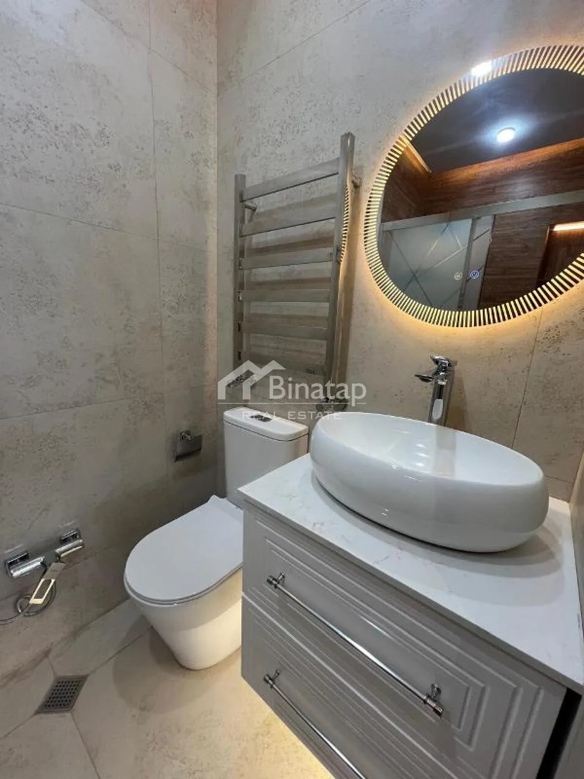 Satılır 4 otaqlı yeni tikili 145 m², 8 Noyabr m. — şəkil 20