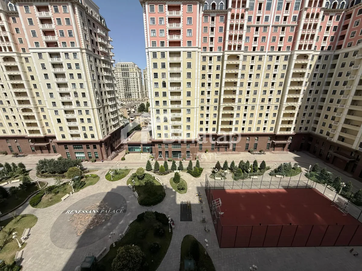 Satılır 3 otaqlı yeni tikili 95 m², Elmlər Akademiyası m. — şəkil 1