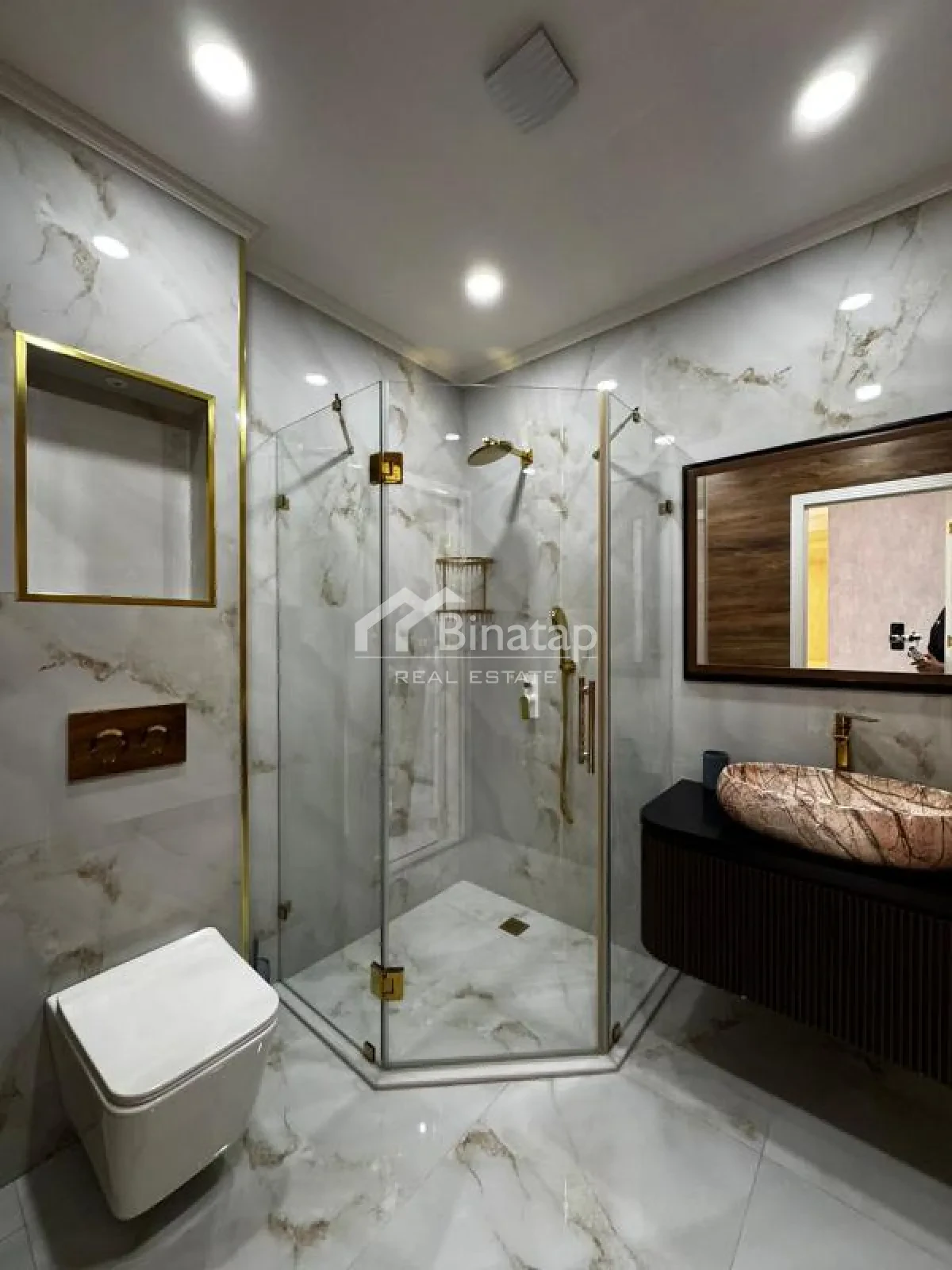 Satılır 3 otaqlı yeni tikili 112 m², 8 Noyabr m. — şəkil 15