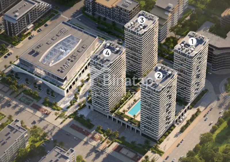 Satılır 1 otaqlı yeni tikili 57.2 m², Sabunçu r. — şəkil 2
