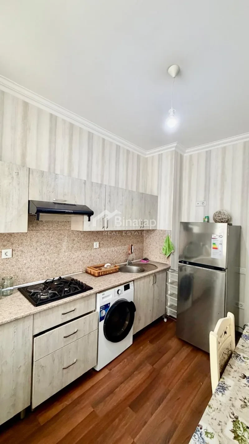 Satılır 2 otaqlı yeni tikili 70 m², İnşaatçılar m. — şəkil 6