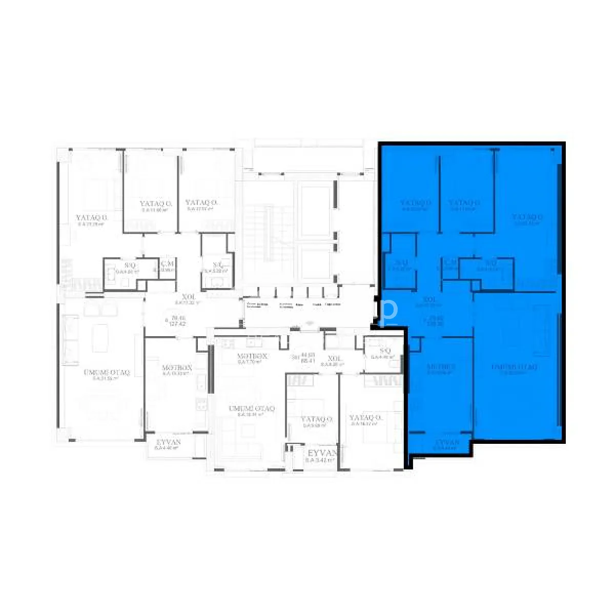 Продаётся 4-комн. новостройка 128 м², м. Нариман Нариманов — фото 17