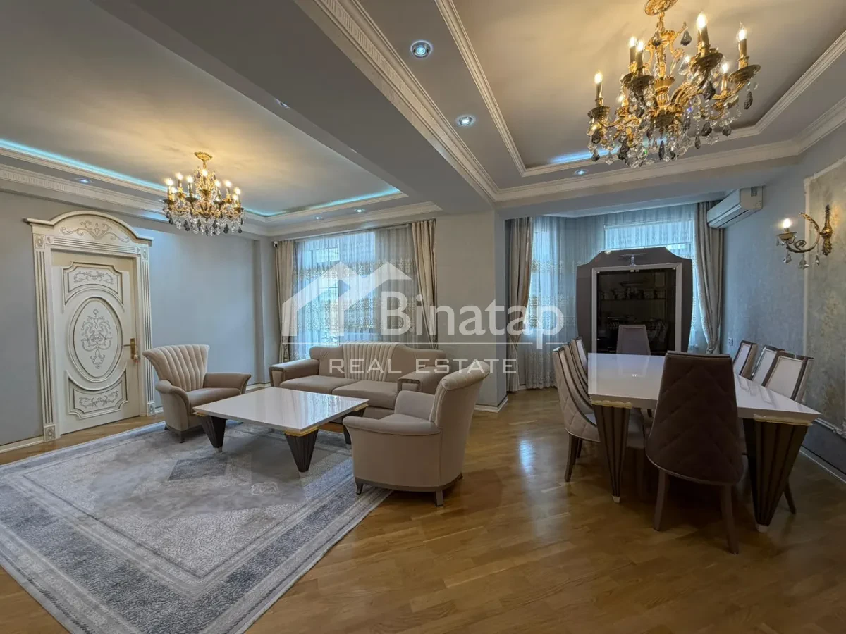 Satılır 3 otaqlı yeni tikili 154 m², Gənclik m. — şəkil 1