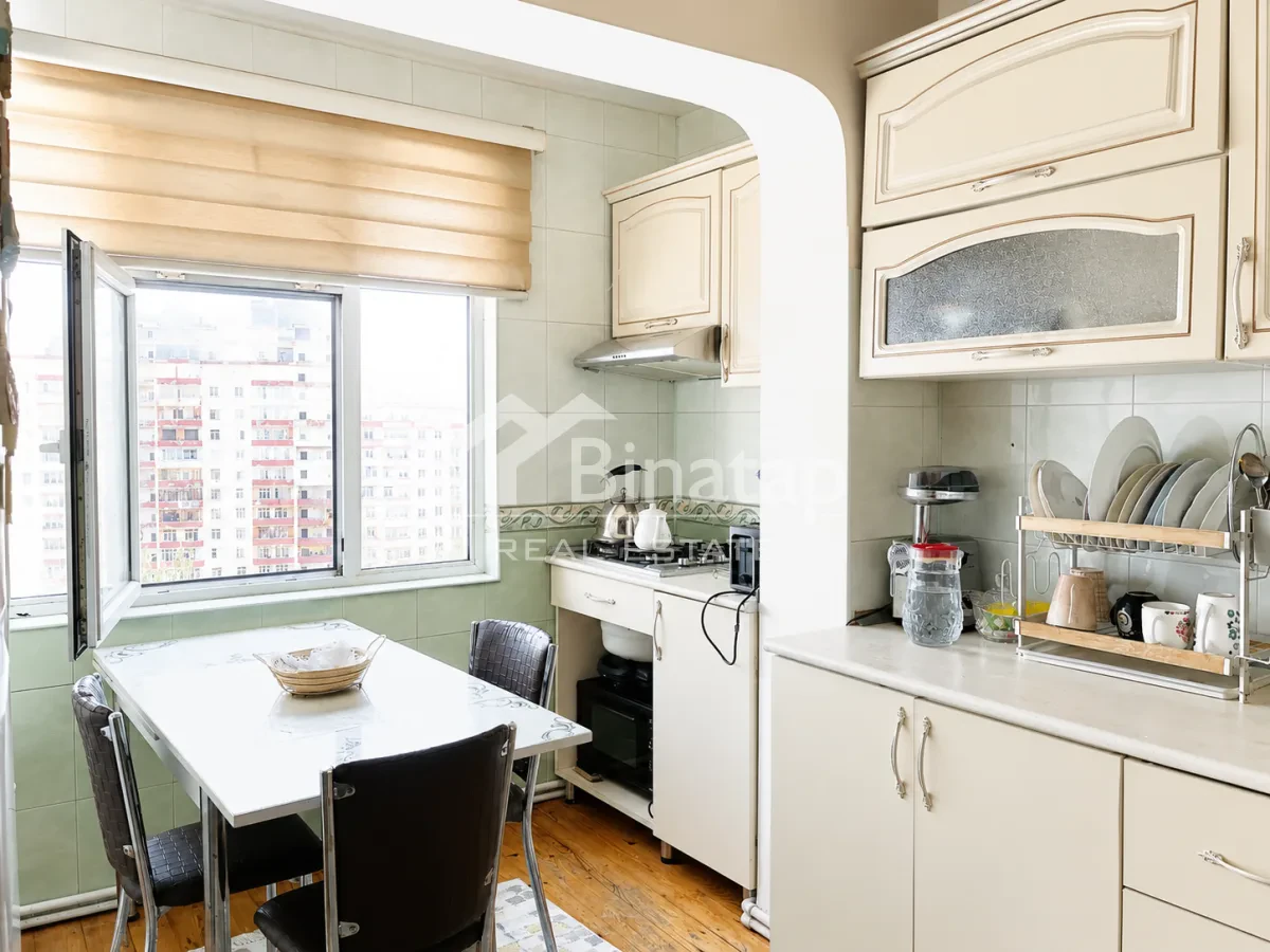Satılır 3 otaqlı köhnə tikili 85 m², 9-cu mikrorayon qəs. — şəkil 9