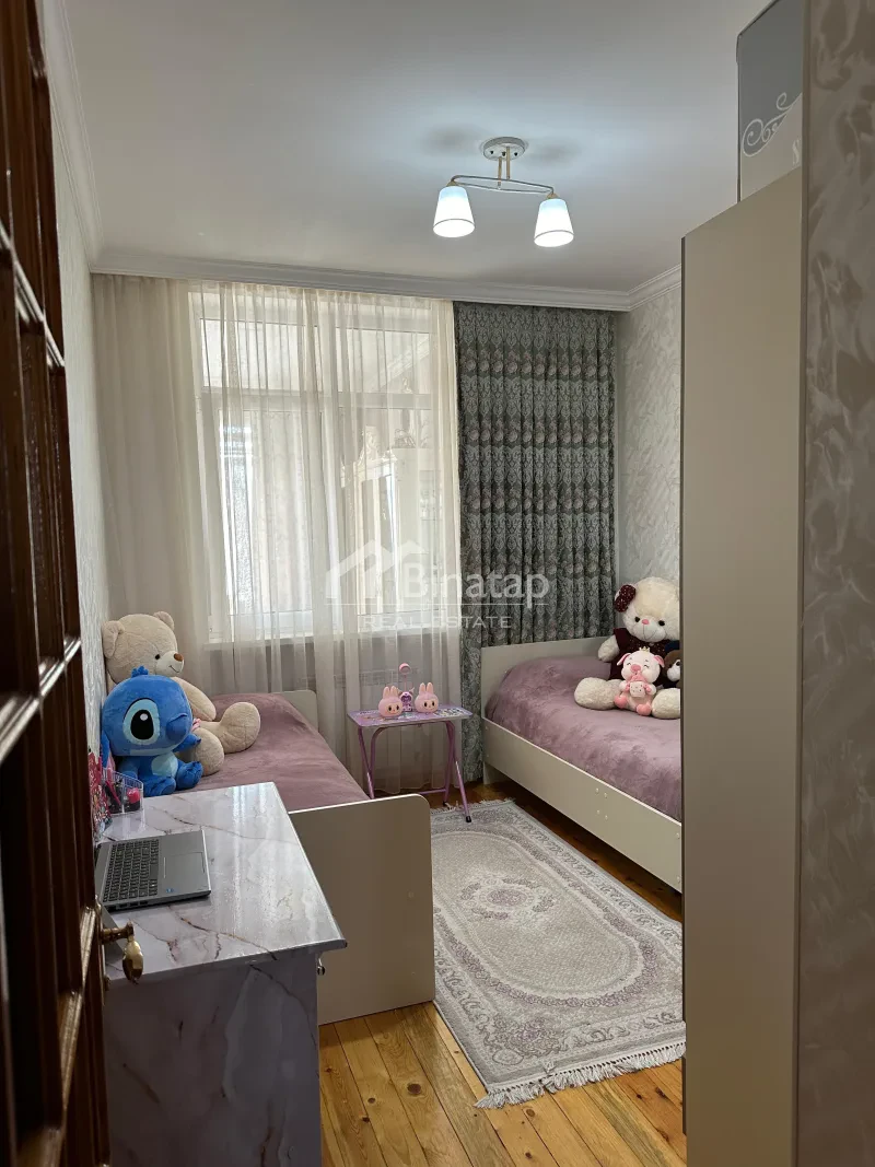 Satılır 4 otaqlı yeni tikili 90 m², Nəsimi r. — şəkil 12
