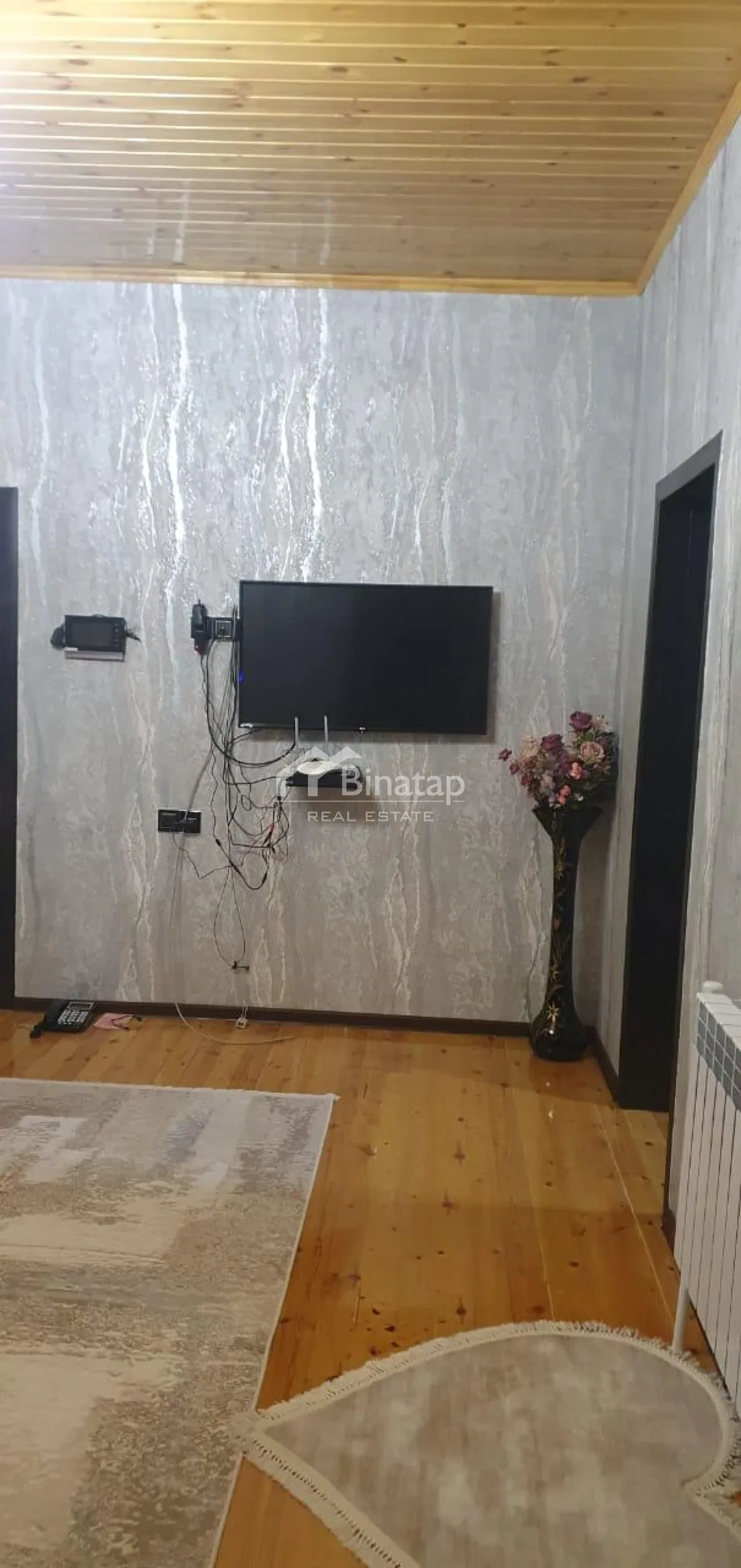 İcarəyə verilir 3 otaqlı yeni tikili 75 m², Bakmil m. — şəkil 11