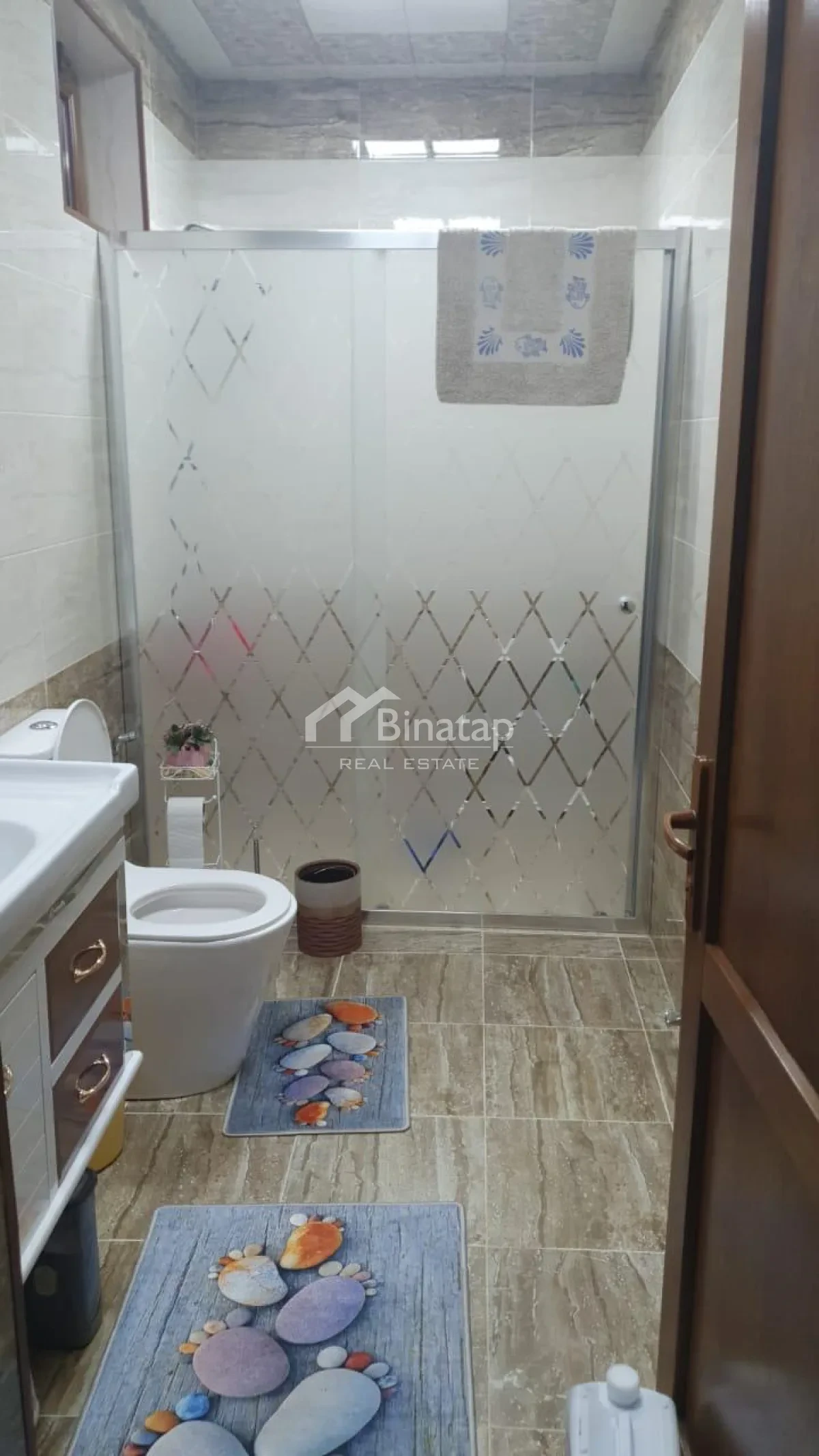 İcarəyə verilir 3 otaqlı yeni tikili 75 m², Bakmil m. — şəkil 12