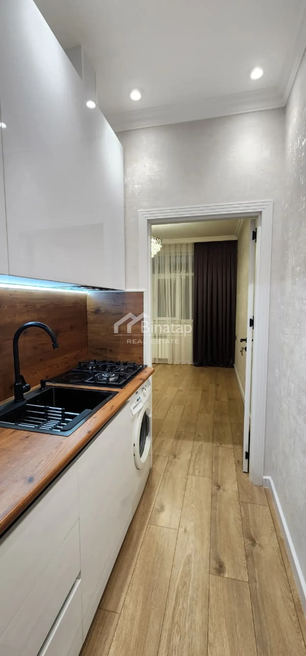 Satılır 2 otaqlı yeni tikili 53 m², Yasamal r. — şəkil 12