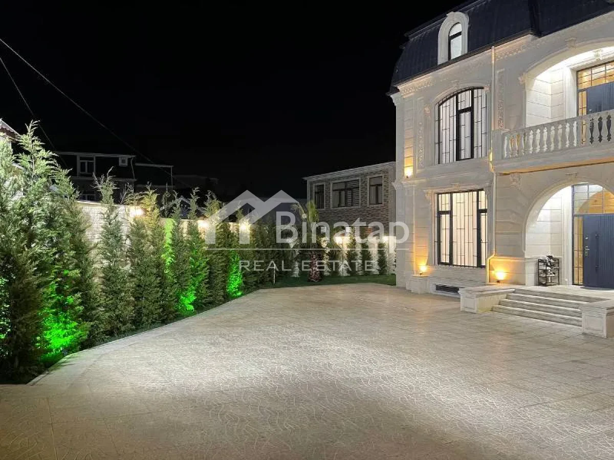 Satılır 6 otaqlı həyət evi / bağ evi 430 m², Əhmədli m. — şəkil 2