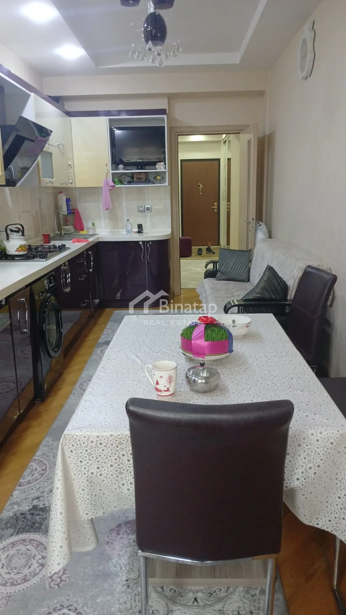 Satılır 3 otaqlı yeni tikili 100 m², Memar Əcəmi m. — şəkil 3