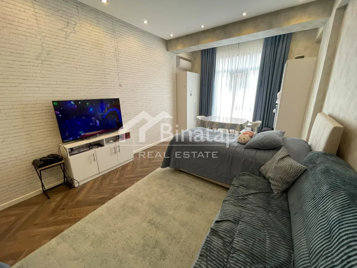 Satılır 3 otaqlı yeni tikili 95 m², İnşaatçılar m. — şəkil 8