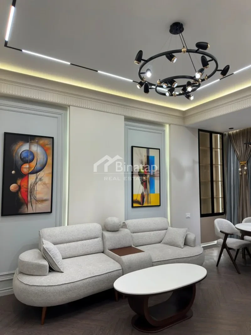 Satılır 3 otaqlı yeni tikili 133 m², Nizami m. — şəkil 2