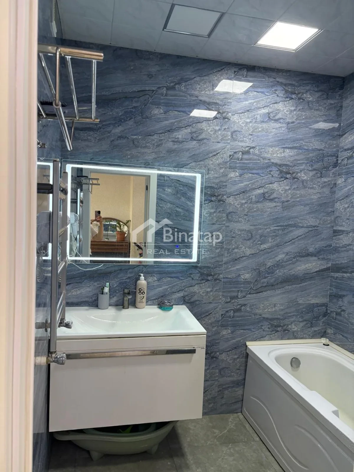 Satılır 2 otaqlı yeni tikili 80 m², Sumqayıt mərkəz r. — şəkil 6