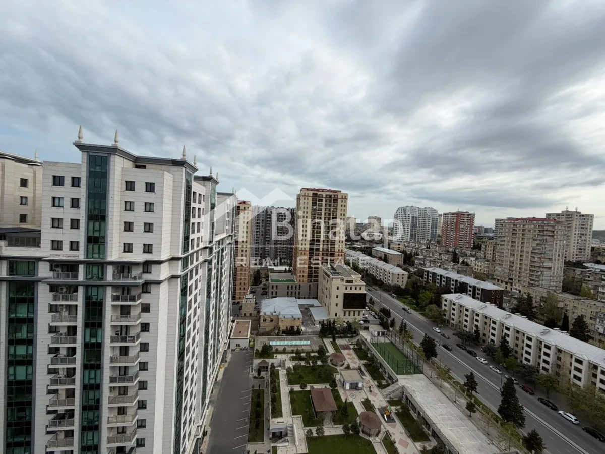 Satılır 3 otaqlı yeni tikili 125 m², İnşaatçılar m. — şəkil 12