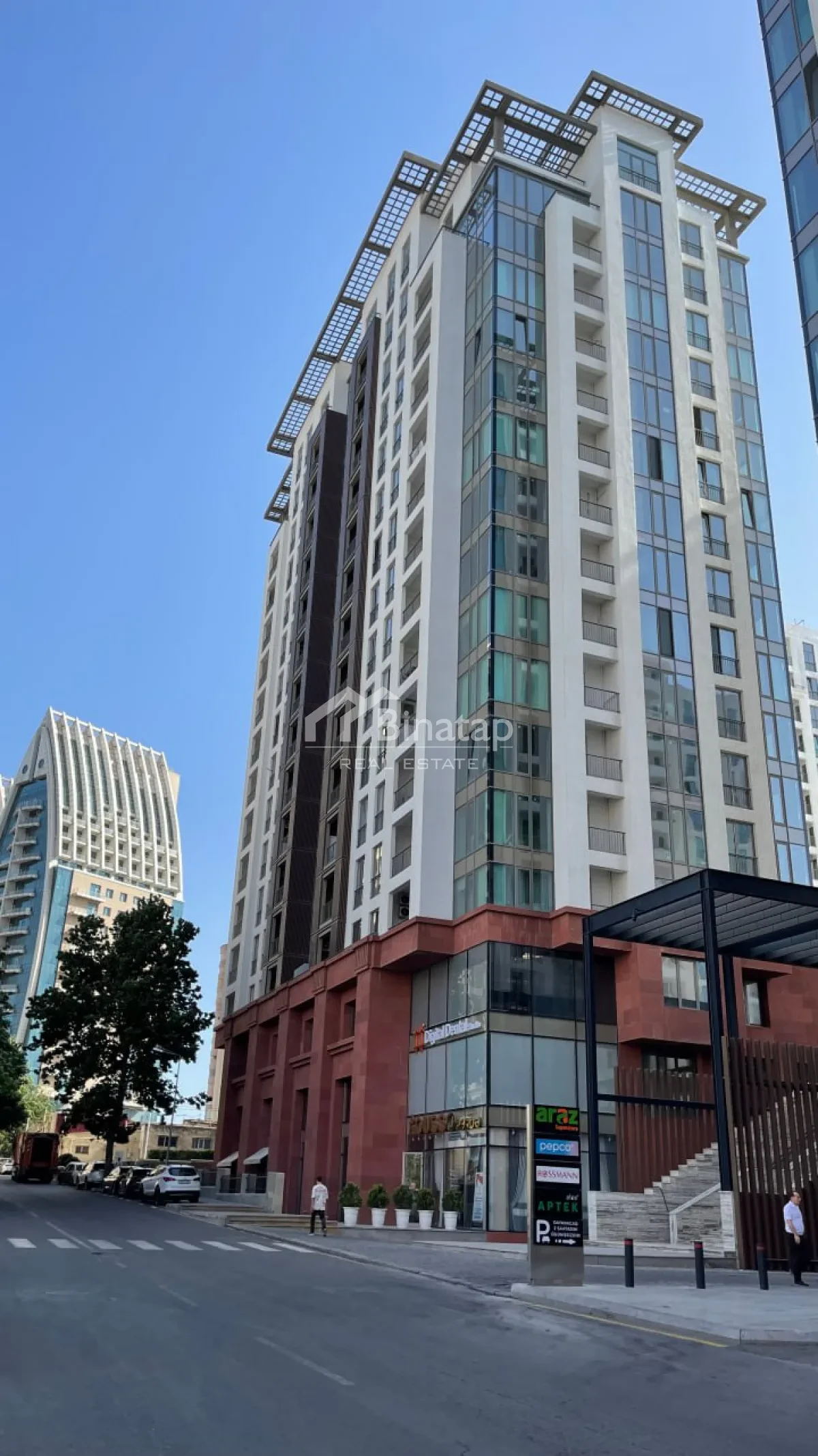 Satılır 4 otaqlı yeni tikili 162 m², Elmlər Akademiyası m. — şəkil 1