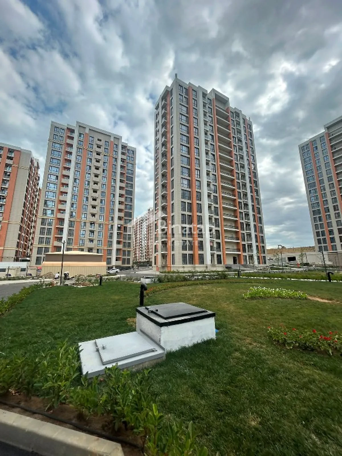 Satılır 3 otaqlı yeni tikili 97 m², Elmlər Akademiyası m. — şəkil 1