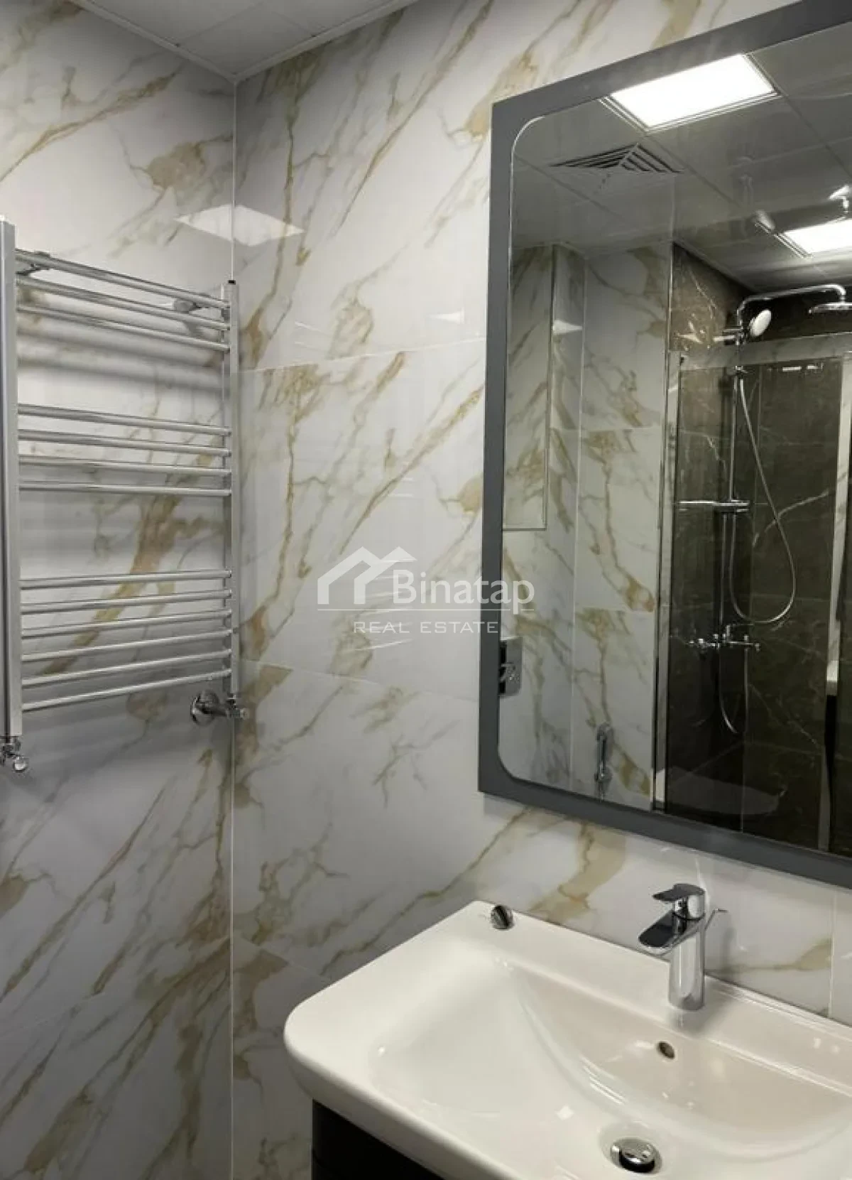 Satılır 3 otaqlı yeni tikili 97 m², Elmlər Akademiyası m. — şəkil 19