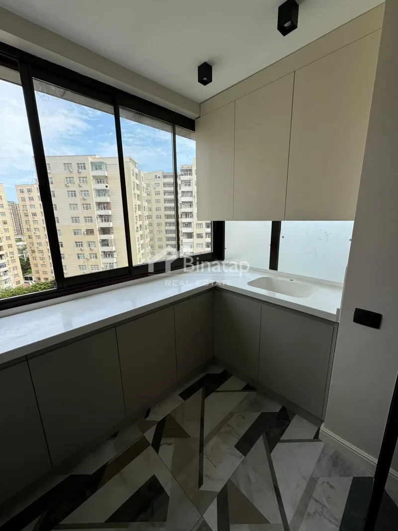 Satılır 2 otaqlı yeni tikili 84 m², Elmlər Akademiyası m. — şəkil 5