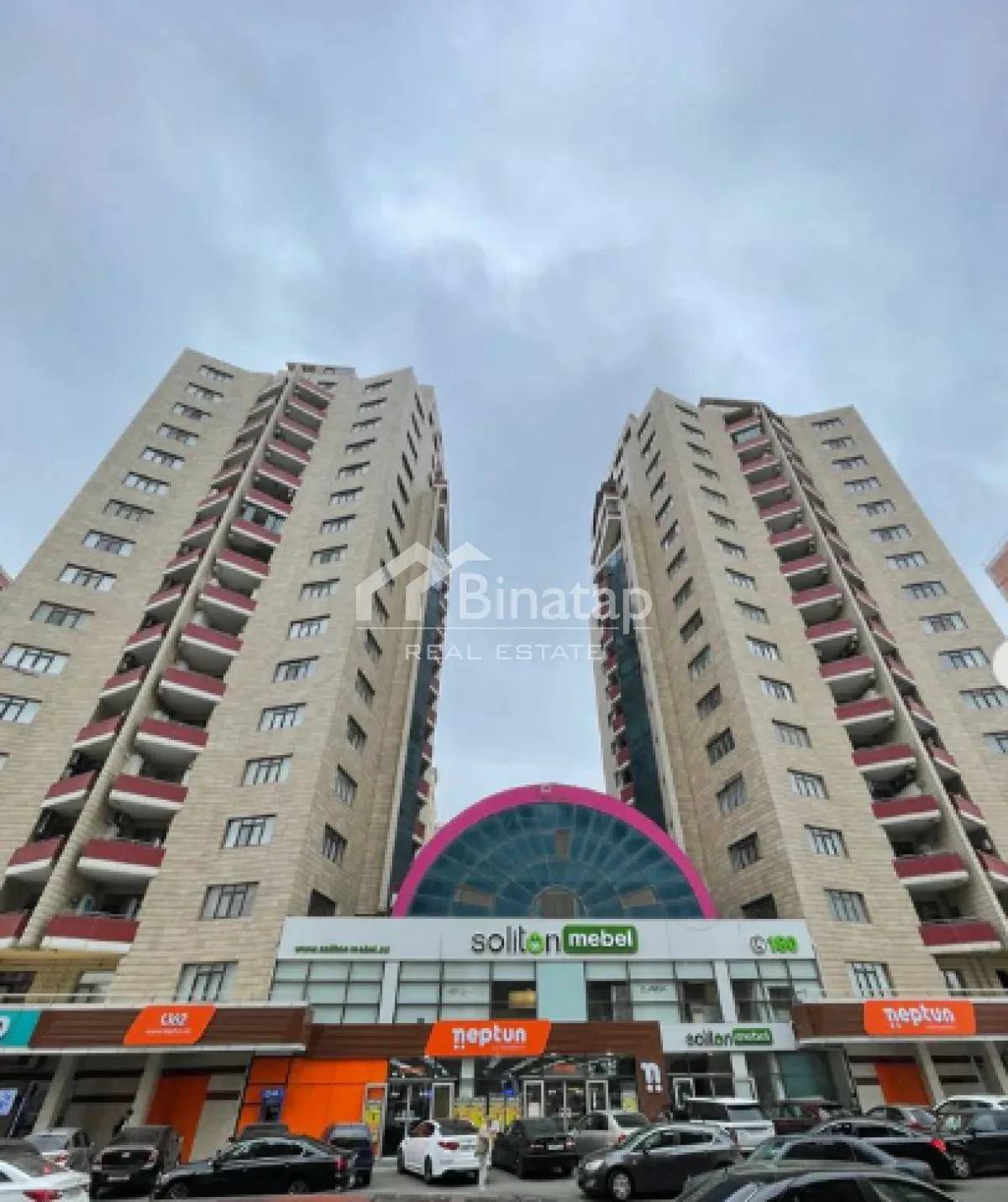 Satılır 2 otaqlı yeni tikili 98 m², Nəsimi r. — şəkil 1