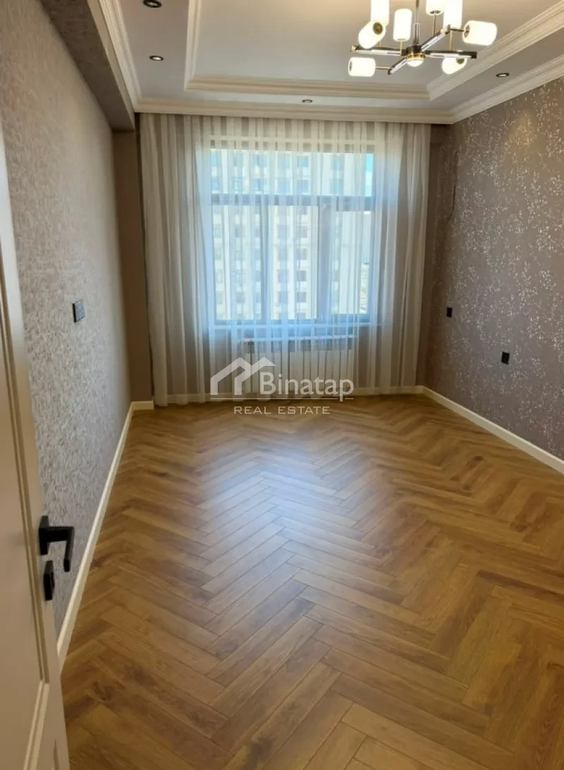 Satılır 2 otaqlı yeni tikili 58 m², İnşaatçılar m. — şəkil 6