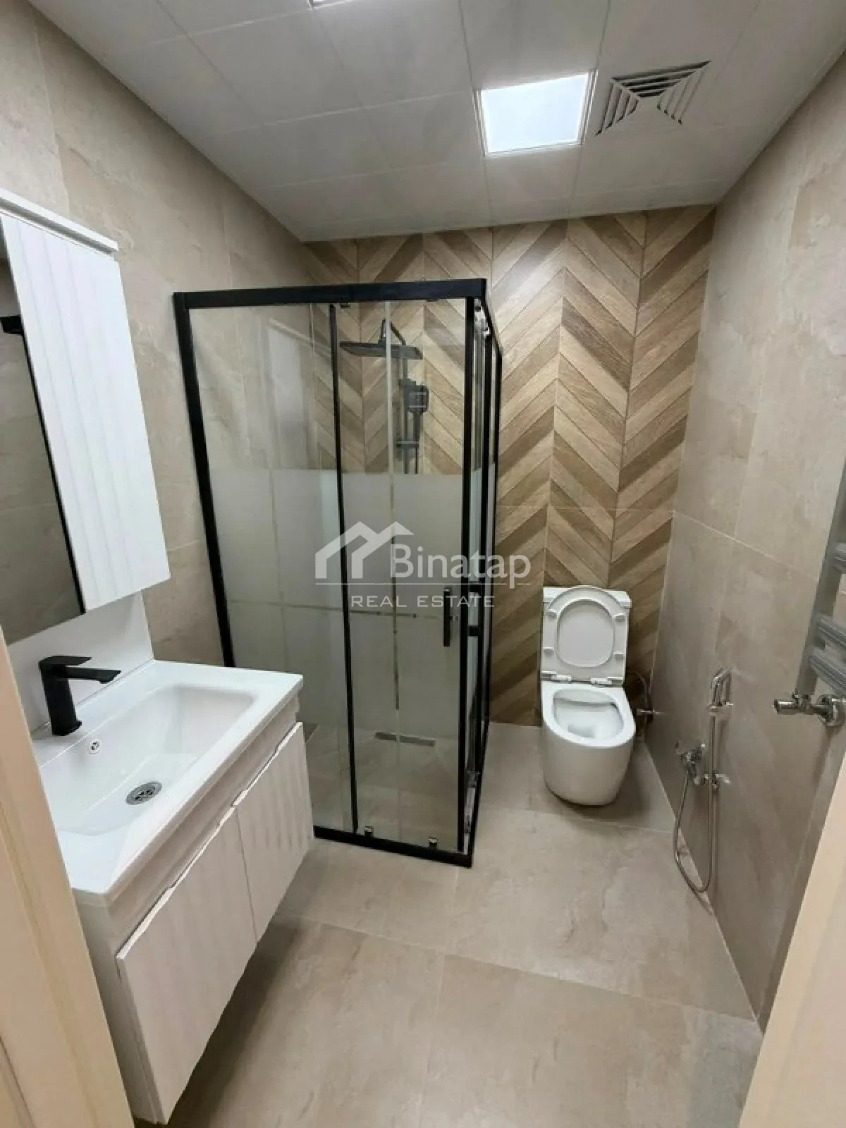 Satılır 2 otaqlı yeni tikili 58 m², İnşaatçılar m. — şəkil 15
