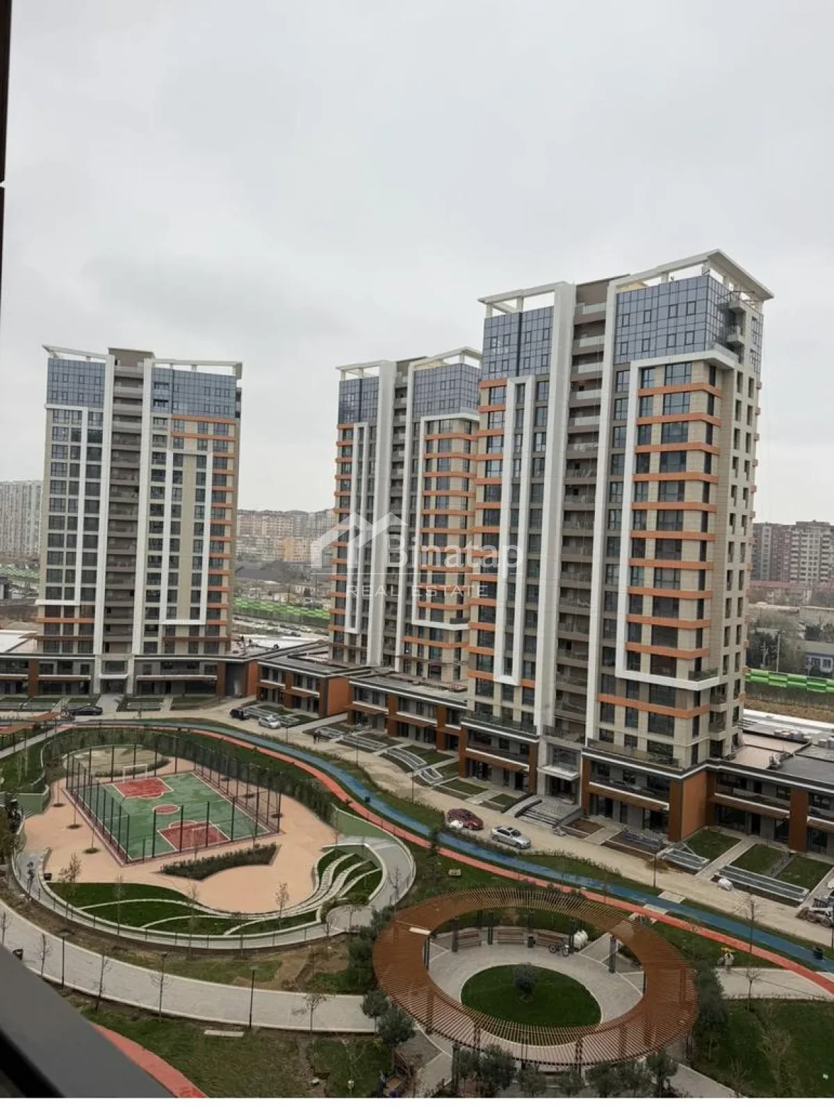Satılır 3 otaqlı yeni tikili 69 m², Bakmil m. — şəkil 17