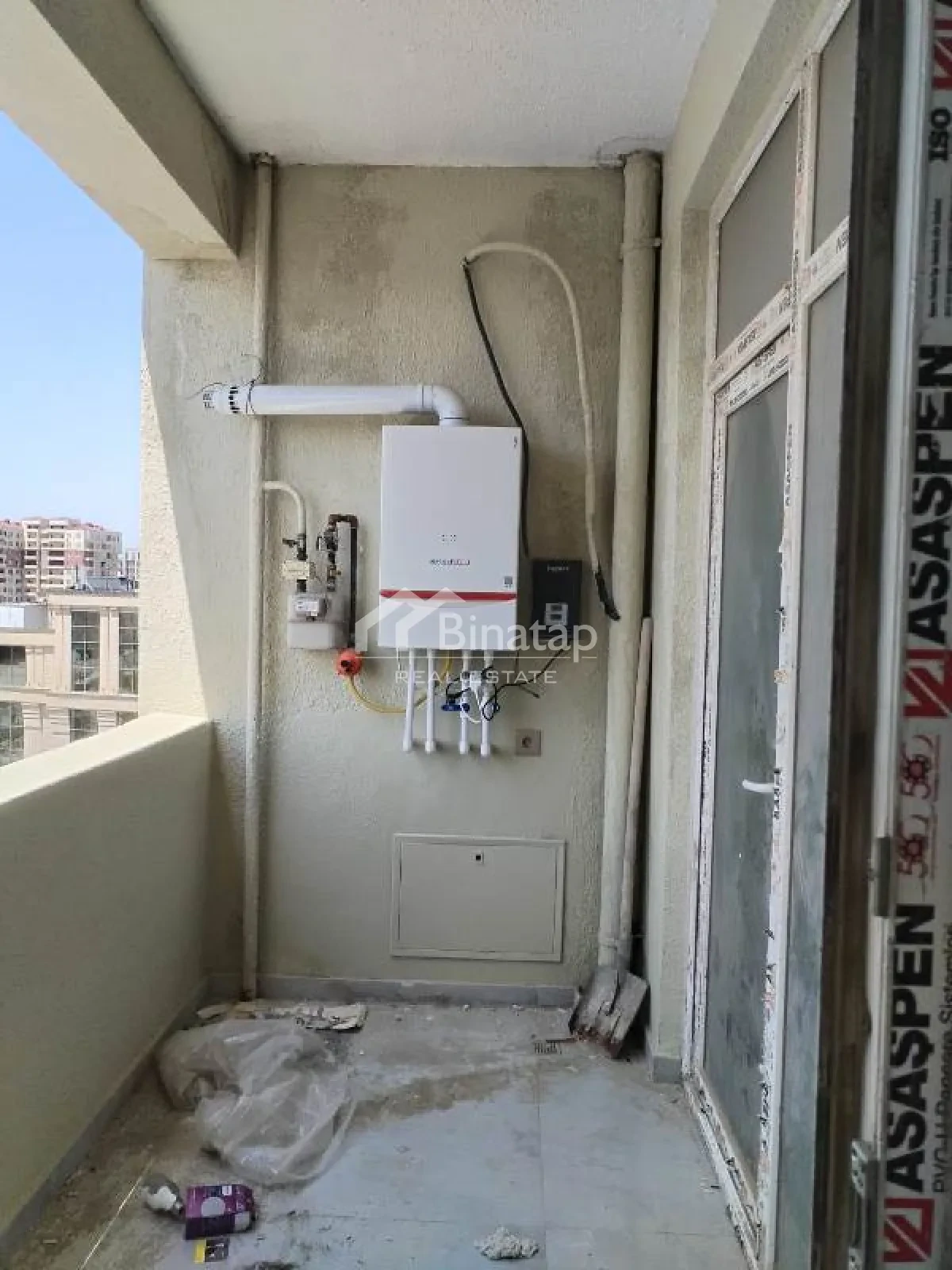 Satılır 3 otaqlı yeni tikili 150 m², İnşaatçılar m. — şəkil 20