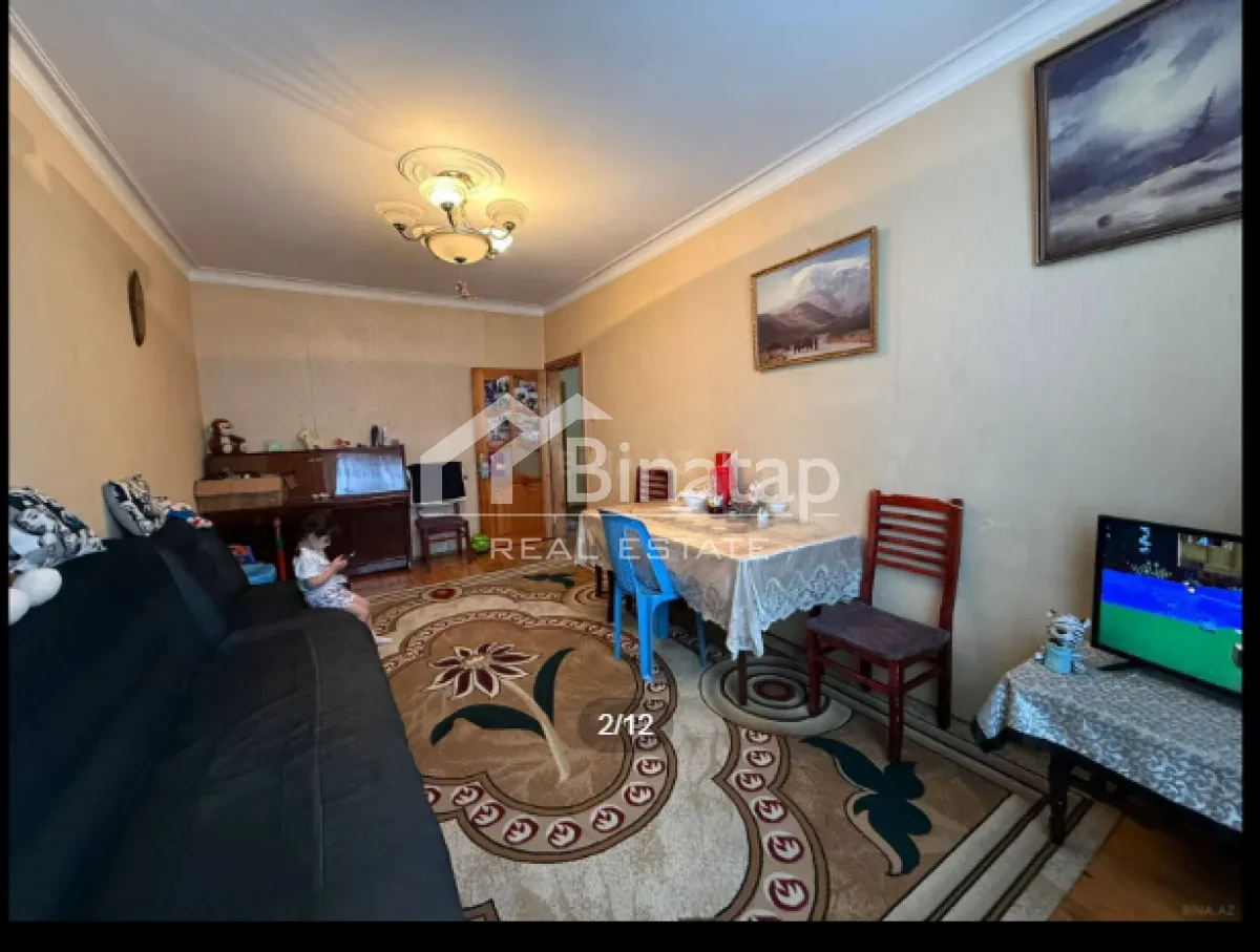 İcarəyə verilir 2 otaqlı köhnə tikili 63 m², Biləcəri qəs. — şəkil 2
