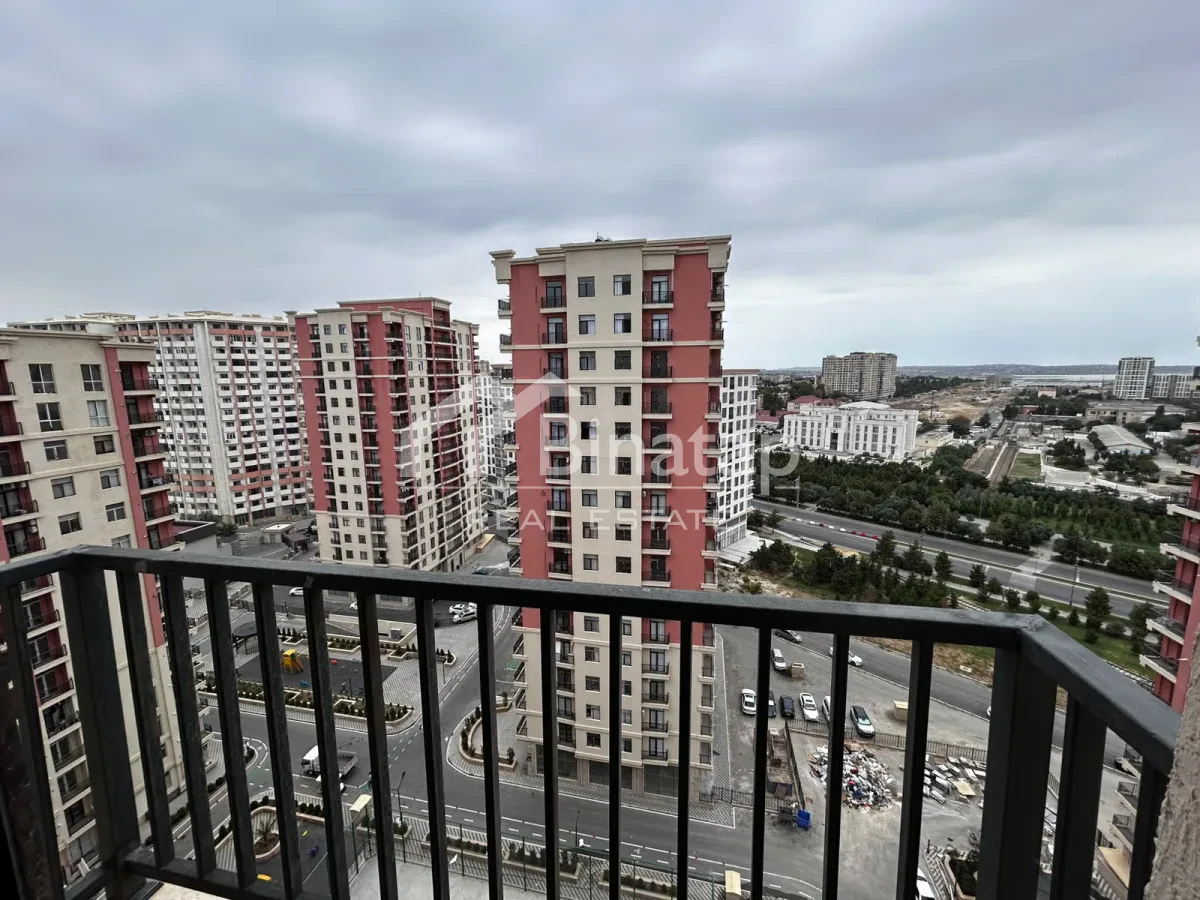 İcarəyə verilir 2 otaqlı yeni tikili 65 m², Binəqədi r. — şəkil 4