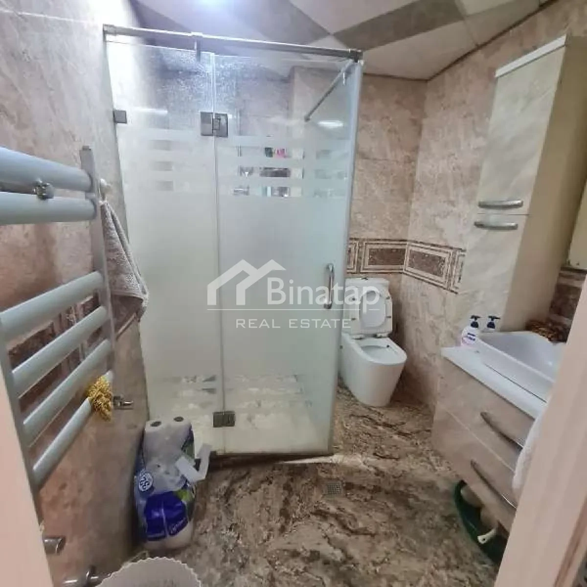 Satılır 2 otaqlı yeni tikili 86 m², İnşaatçılar m. — şəkil 9