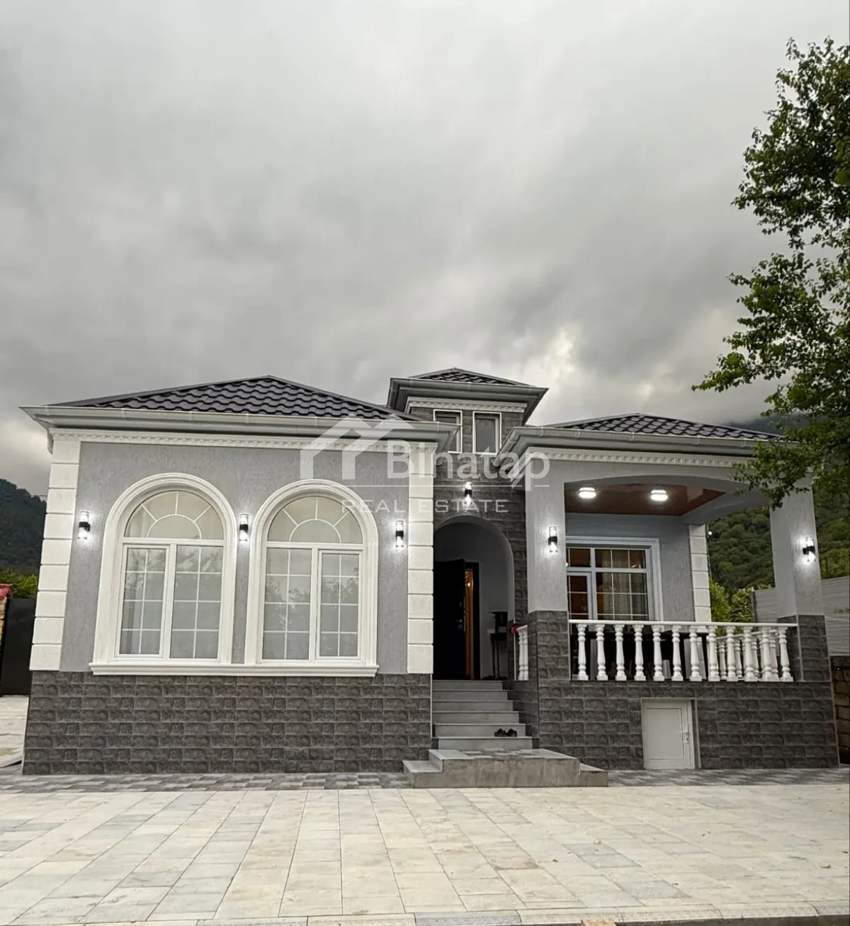 İcarəyə verilir 4 otaqlı həyət evi / bağ evi 120 m², Qəbələ r. — şəkil 4