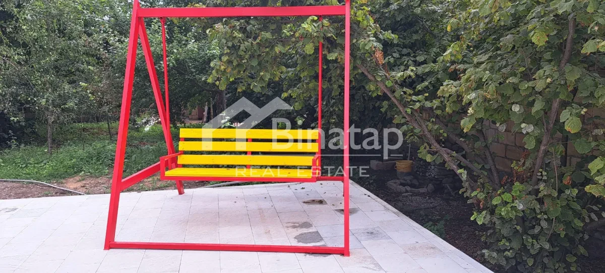 İcarəyə verilir 4 otaqlı həyət evi / bağ evi 120 m², Qəbələ r. — şəkil 13