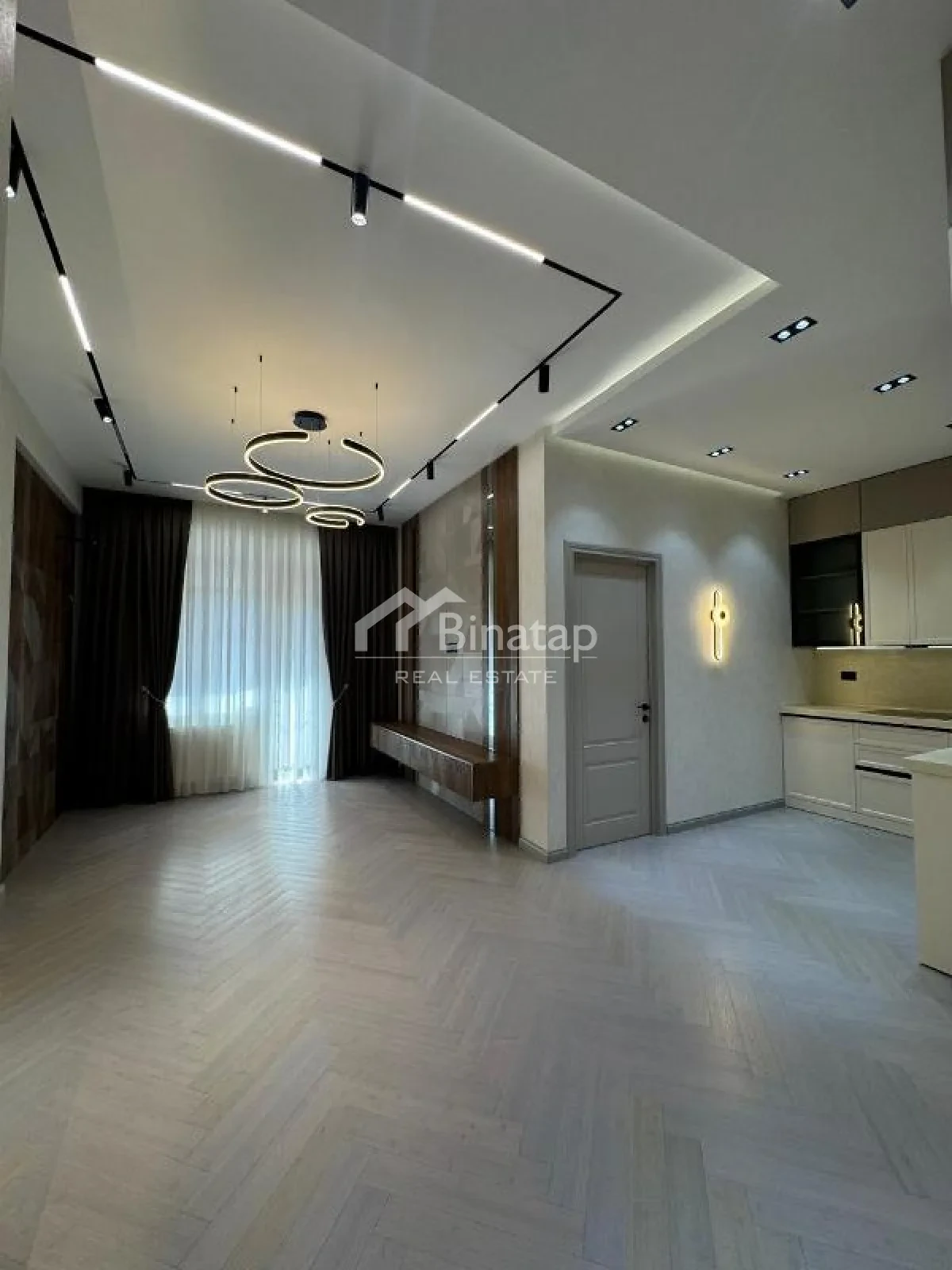 Satılır 2 otaqlı yeni tikili 68 m², Elmlər Akademiyası m. — şəkil 1