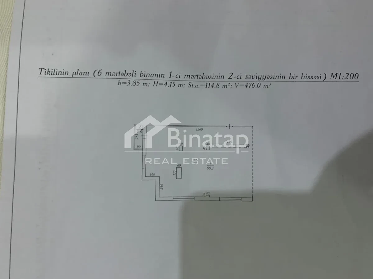 Satılır obyekt 115 m², Nizami m. — şəkil 9