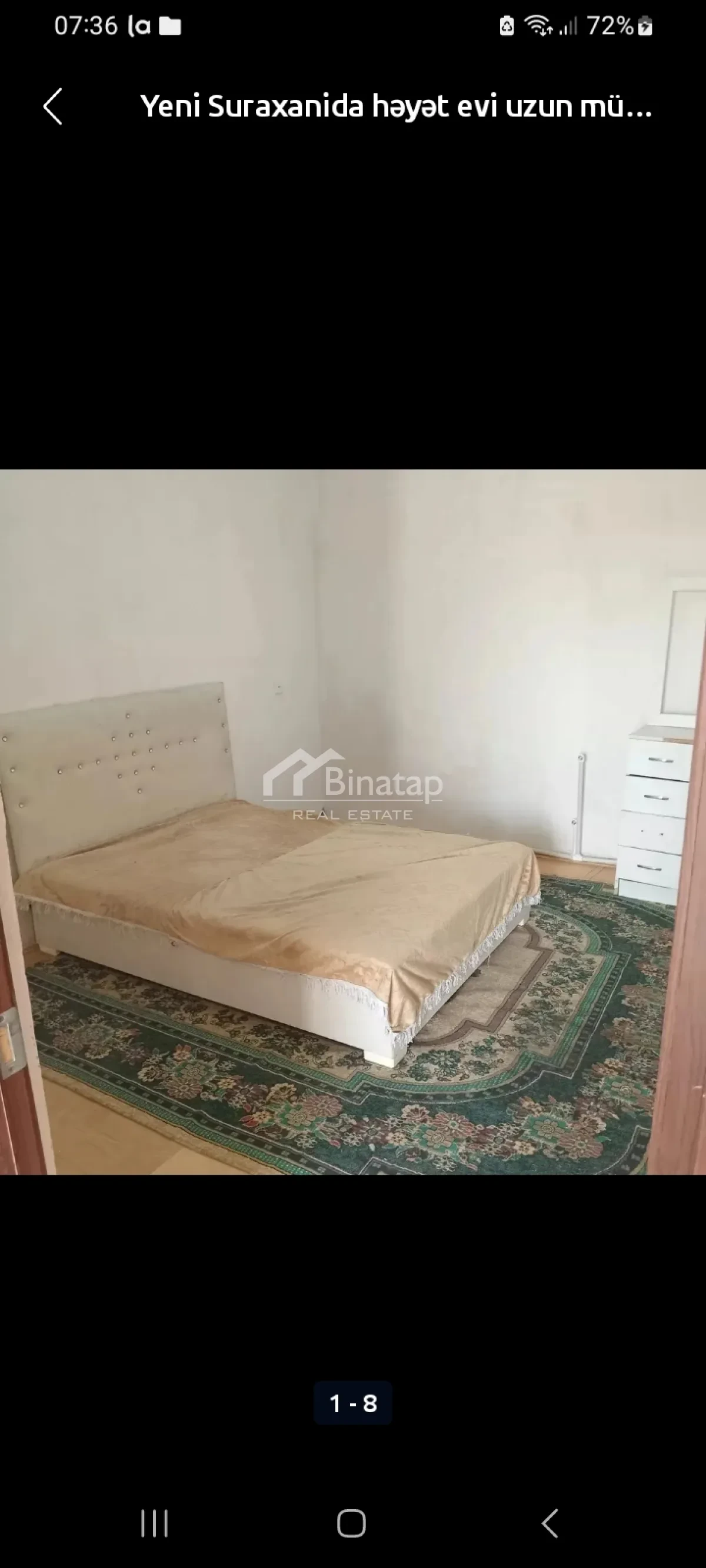 İcarəyə verilir 2 otaqlı həyət evi / bağ evi 70 m², Koroğlu m. — şəkil 11