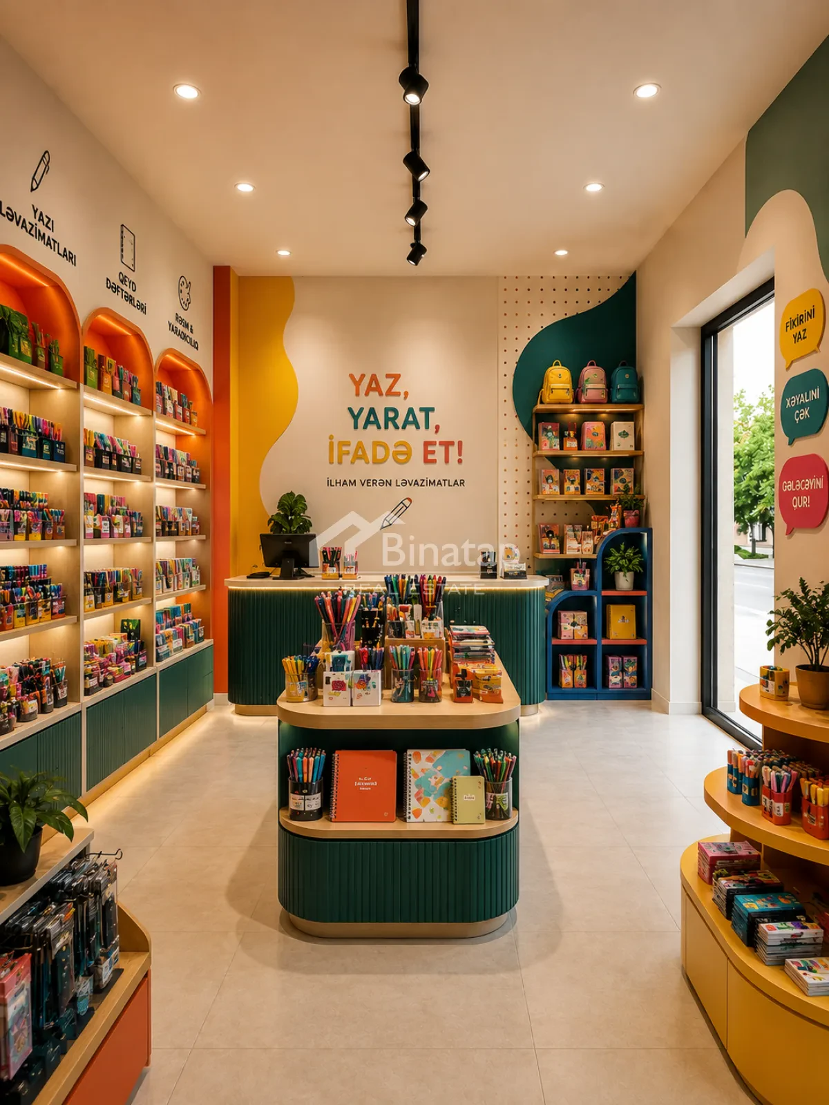 İcarəyə verilir obyekt 900 m², Neftçilər m. — şəkil 15