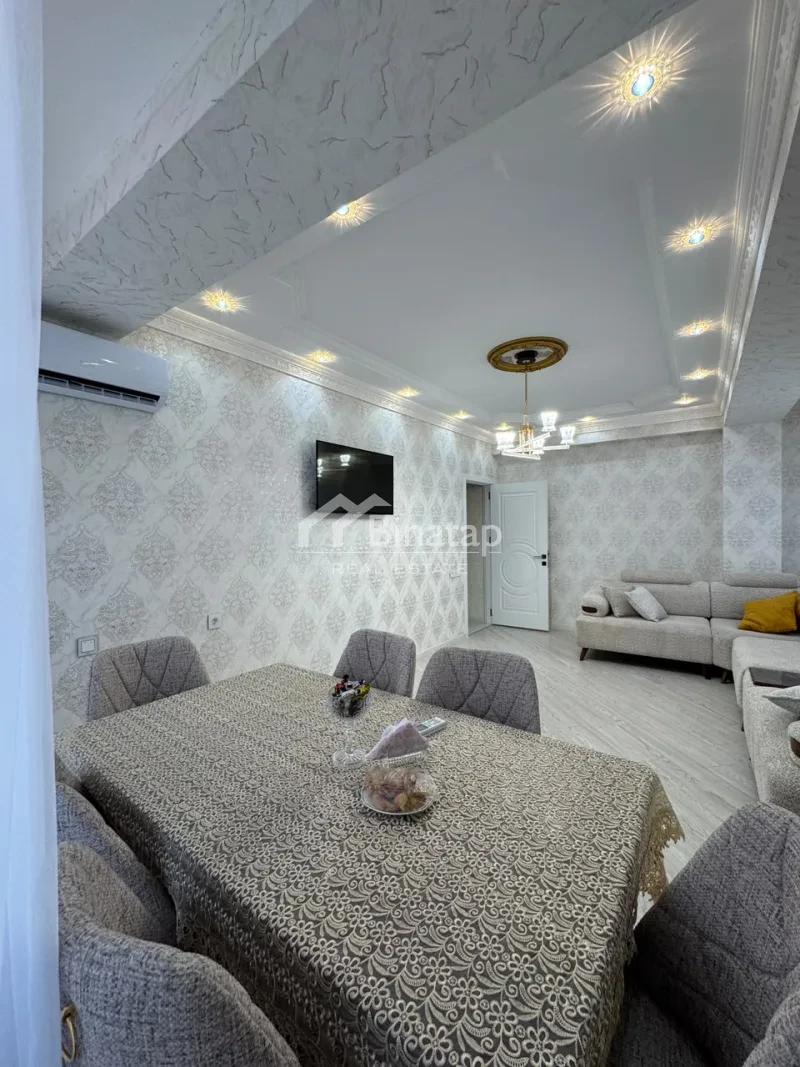 Satılır 3 otaqlı yeni tikili 98 m², İnşaatçılar m. — şəkil 2