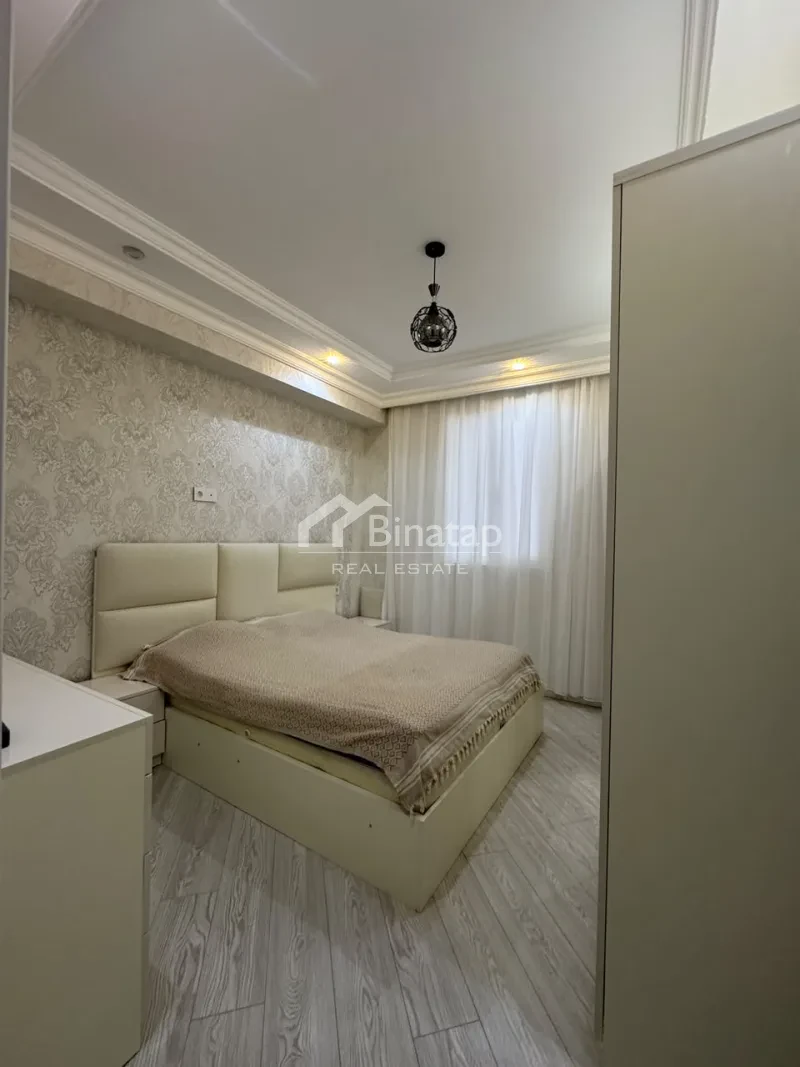 Satılır 3 otaqlı yeni tikili 98 m², İnşaatçılar m. — şəkil 3