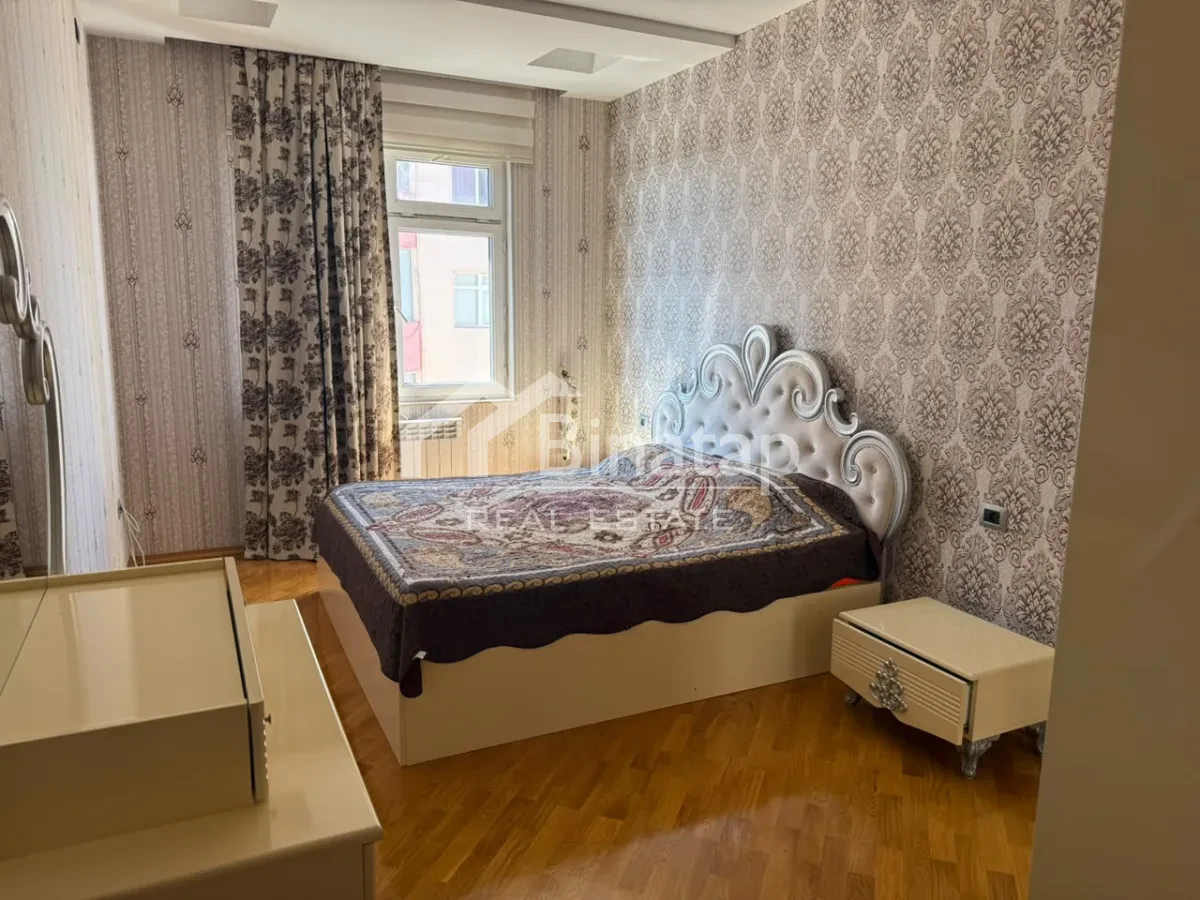 İcarəyə verilir 3 otaqlı yeni tikili 110 m², İnşaatçılar m. — şəkil 7