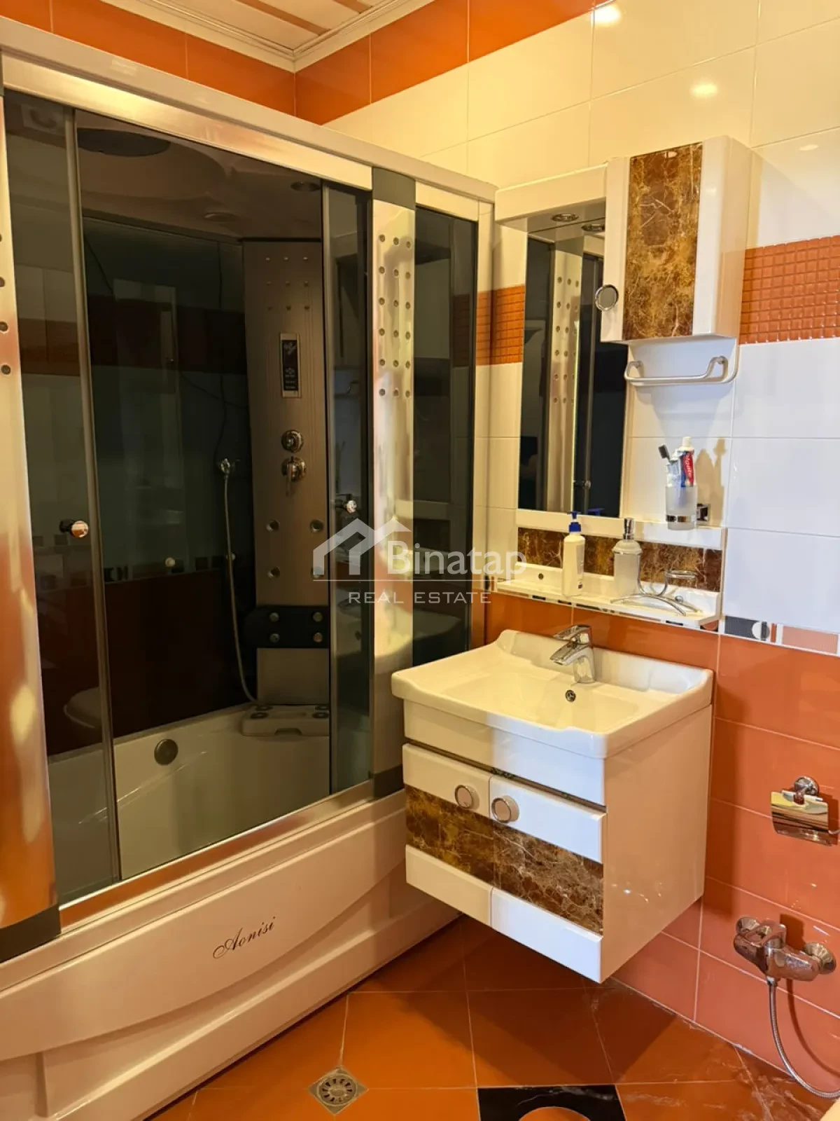 İcarəyə verilir 3 otaqlı yeni tikili 110 m², İnşaatçılar m. — şəkil 13