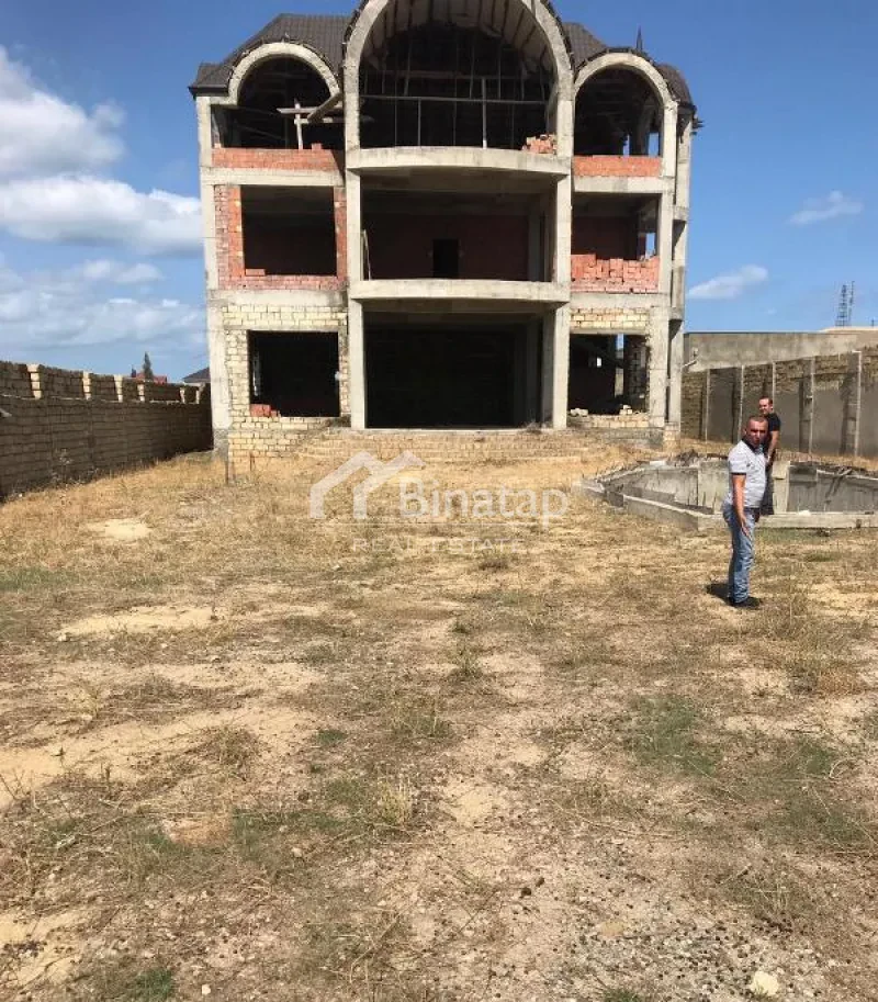 Satılır 6 otaqlı həyət evi / bağ evi 500 m², Novxanı qəs. — şəkil 2