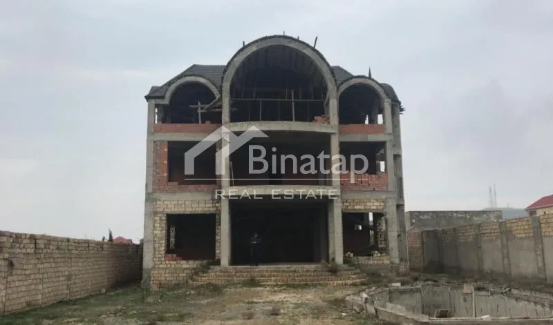 Satılır 6 otaqlı həyət evi / bağ evi 500 m², Novxanı qəs. — şəkil 3