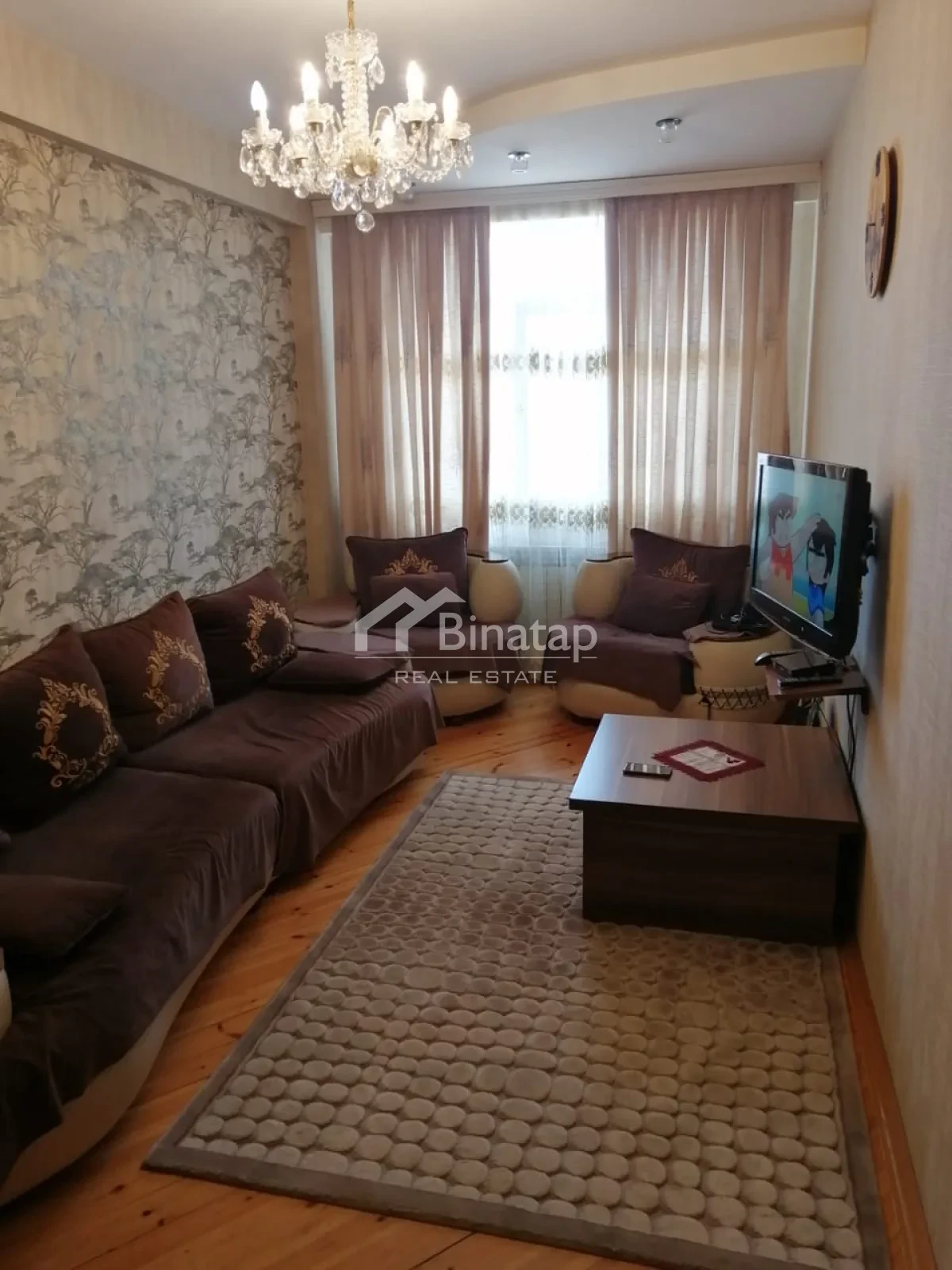 Satılır 3 otaqlı yeni tikili 85 m², Avtovağzal m. — şəkil 1