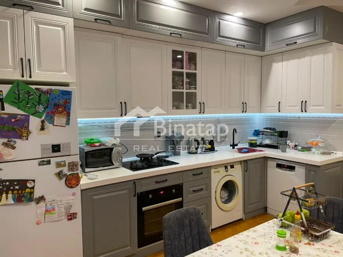 Satılır 3 otaqlı yeni tikili 135 m², İnşaatçılar m. — şəkil 15