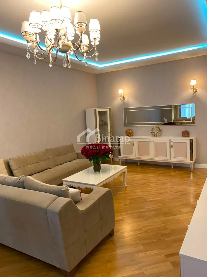 İcarəyə verilir 2 otaqlı yeni tikili 105 m², 8 Noyabr m. — şəkil 3