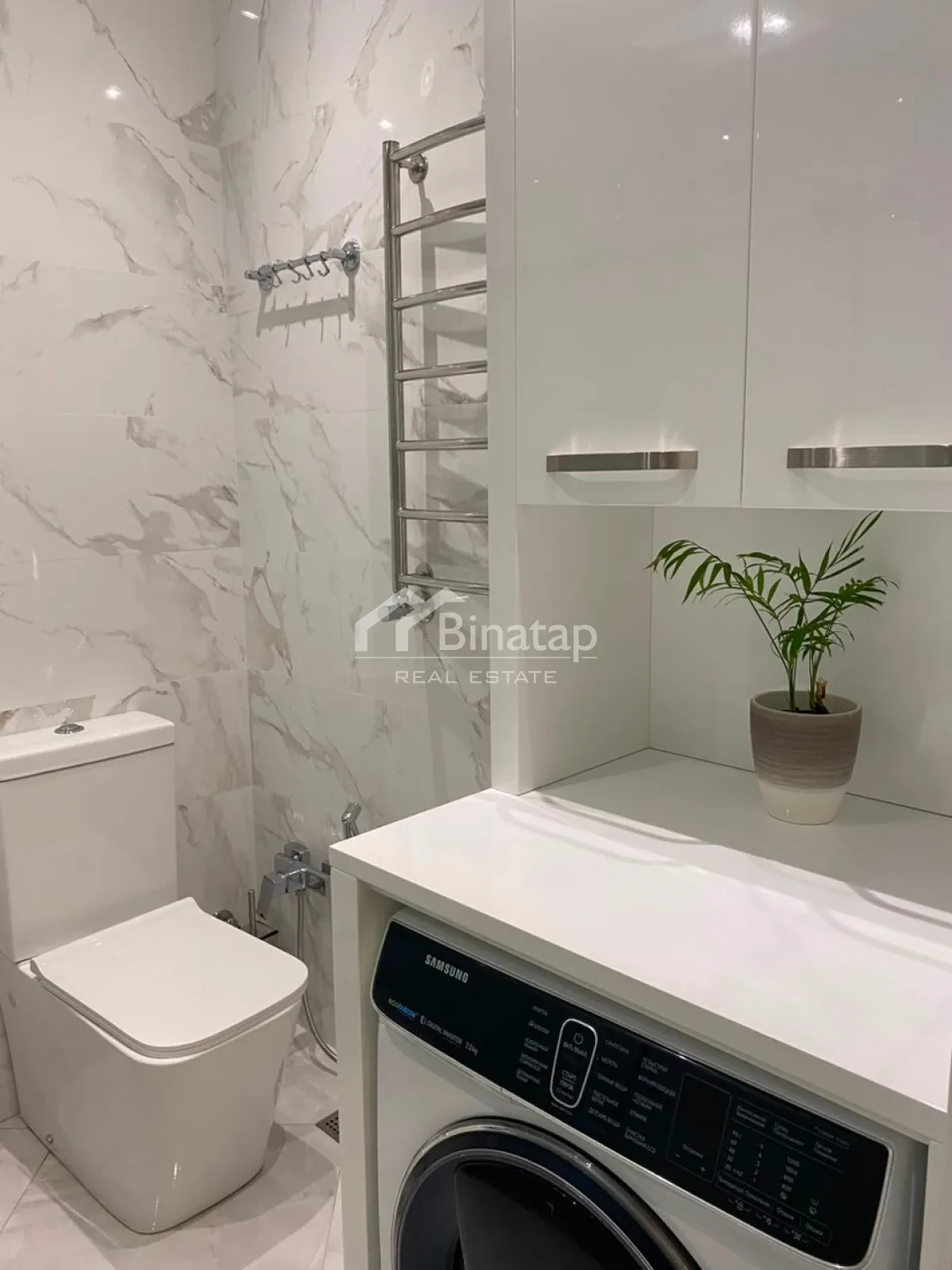 İcarəyə verilir 2 otaqlı yeni tikili 105 m², 8 Noyabr m. — şəkil 17
