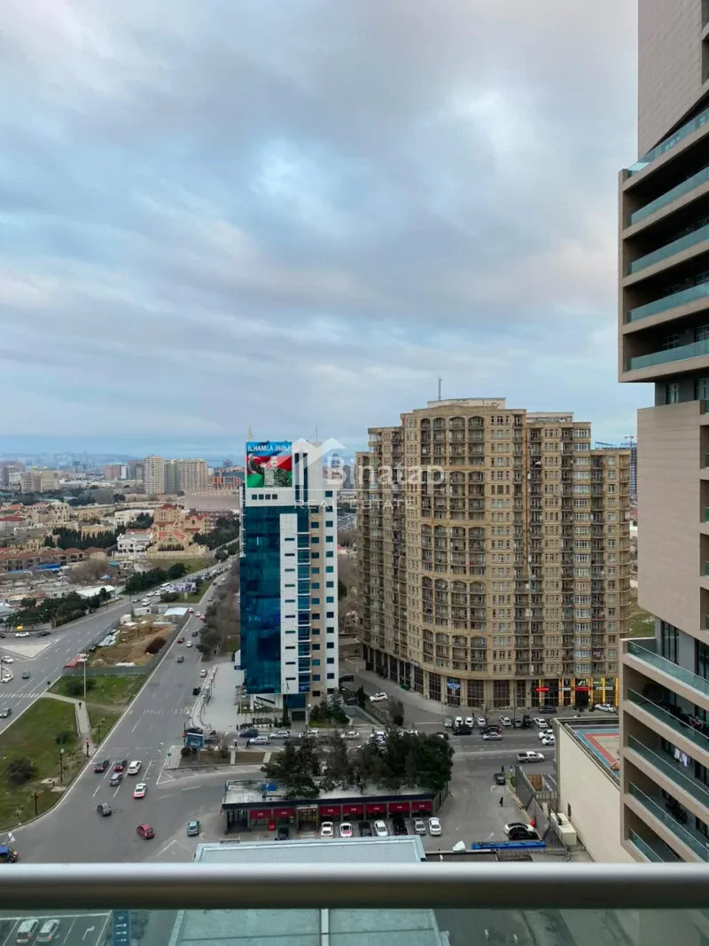 İcarəyə verilir 2 otaqlı yeni tikili 105 m², 8 Noyabr m. — şəkil 20