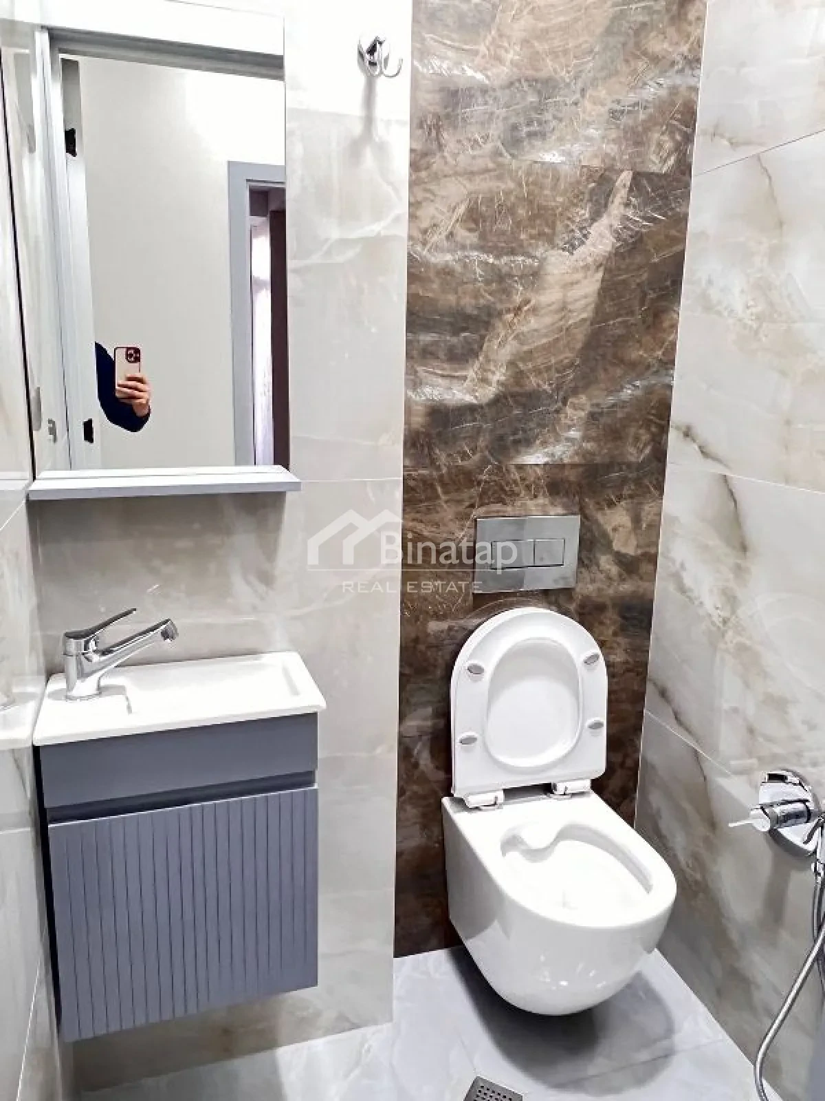 Satılır 3 otaqlı yeni tikili 104 m², 8 Noyabr m. — şəkil 11