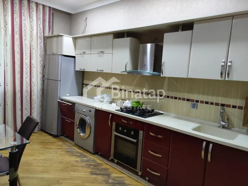 İcarəyə verilir 3 otaqlı yeni tikili 115 m², Gənclik m. — şəkil 6