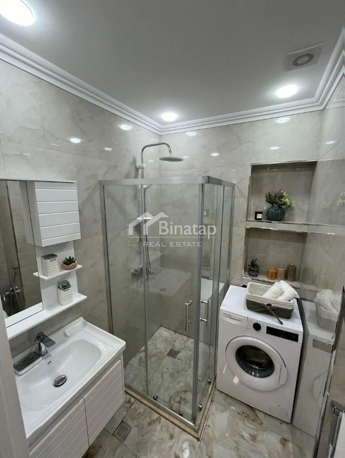 Satılır 2 otaqlı yeni tikili 53 m², Gənclik m. — şəkil 16